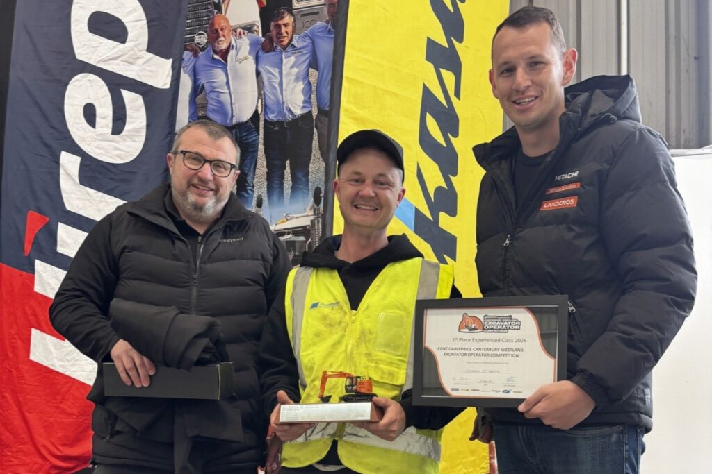 Temuka operator wins Canterbury Westland excavator title
